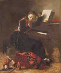 Escena hogareña, c.1870-71